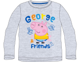 Chlapecké šedé tričko Peppa Pig - George - BALENÍ 5 KS