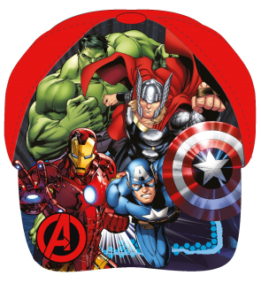 Kšiltovka Avengers - červená