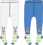 Kojenecké punčocháče Looney Tunes - šedé