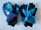 Zimní prstové rukavice Zajíček Bing - tyrkysové