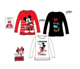 Dívčí tričko Mickey Mouse - Love Minnie s glitry