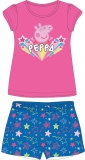 Letní pyžamo Peppa Pig - tmavě růžové 