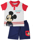 Letní komplet Mickey Mouse - červeno-modrý