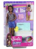Barbie Skipper - chůva - černoška