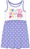 Šaty Peppa Pig Be Happy - fialové