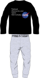Chlapecké pyžamo NASA - černošedé