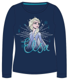 Modré tričko Frozen - Elsa