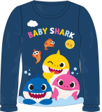 Dívčí tričko Baby Shark - modré