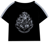 Černé tričko - crop top Harry Potter