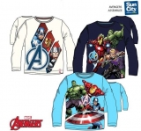 Tričko Avengers, dlouhý rukáv - krémové