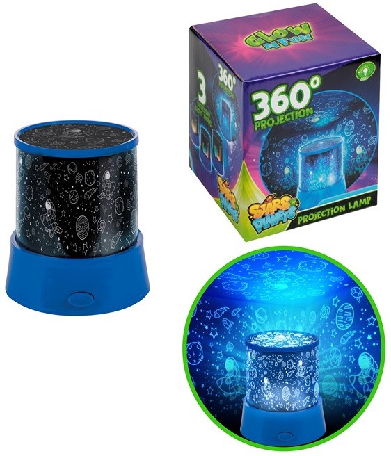 Lampička se světelnou projekcí Galaxy