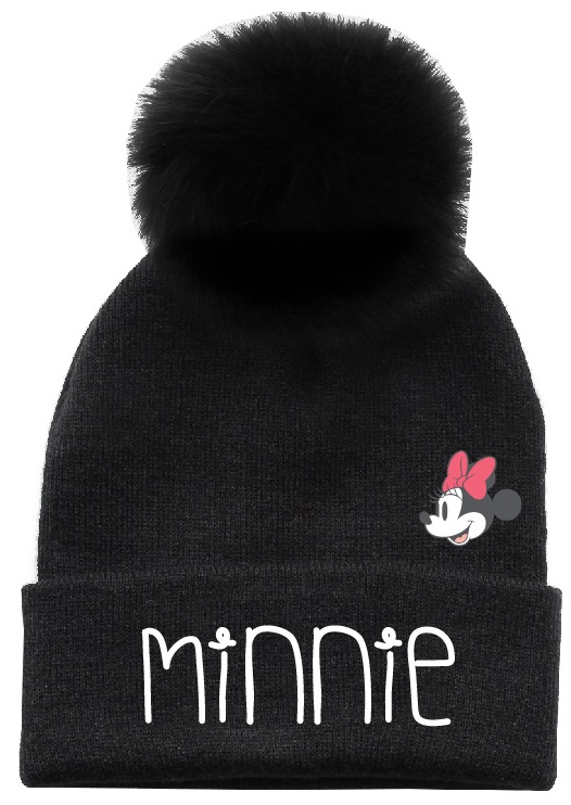 Zimní čepice Minnie Junior Black