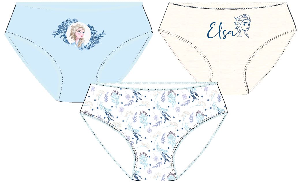 Kalhotky Frozen - Elsa - 3-pack