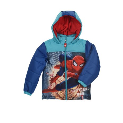 Zimní bunda Spiderman - modrá