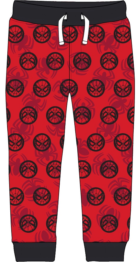 Tepláky Spiderman - červené