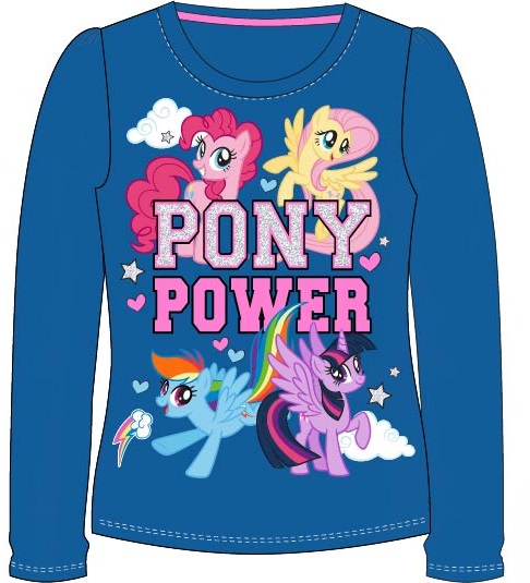 Tričko My Little Pony Power - modré 