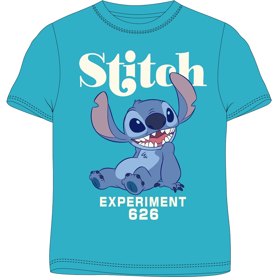 Tričko Lilo & Stitch Experiment - modré - BALENÍ 6 KS