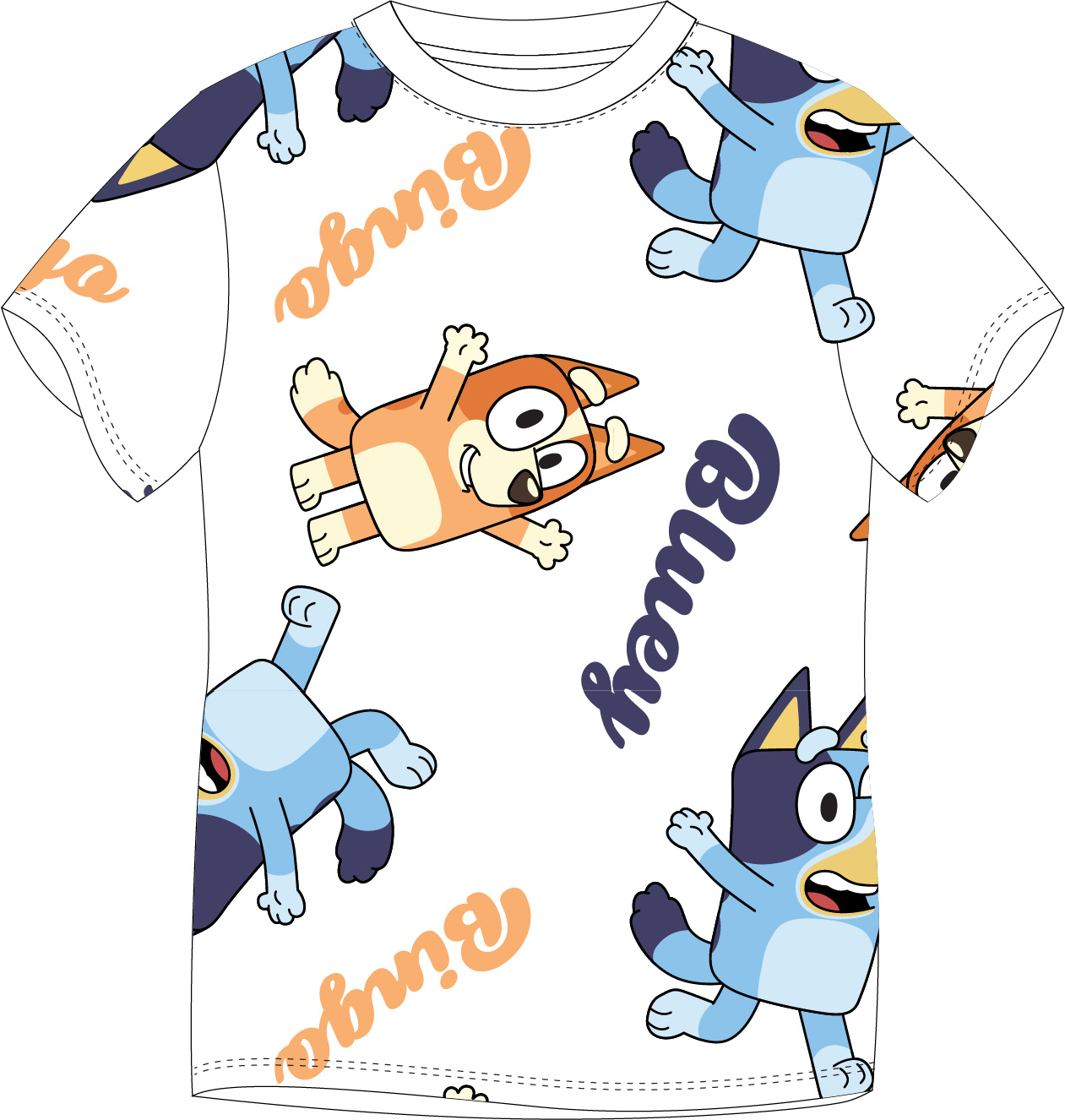 Tričko Bluey & Bingo