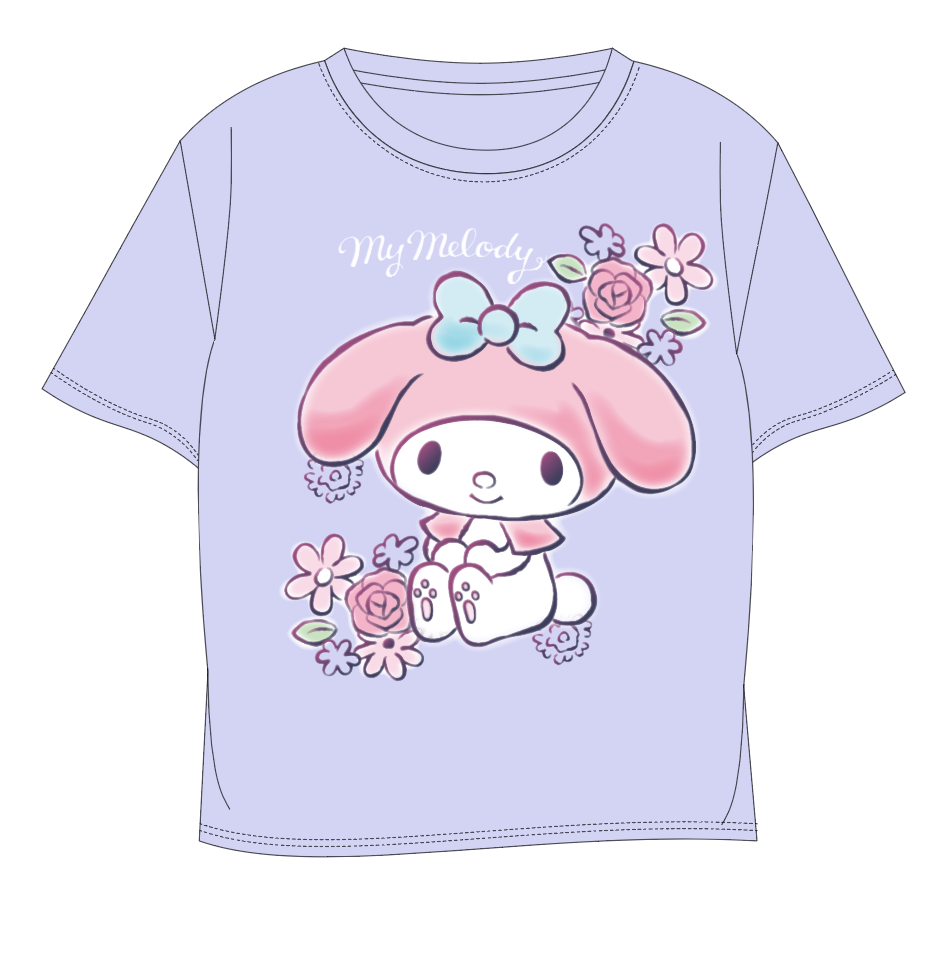 Tričko z kolekce Hello Kitty & Friends - My Melody - Lila