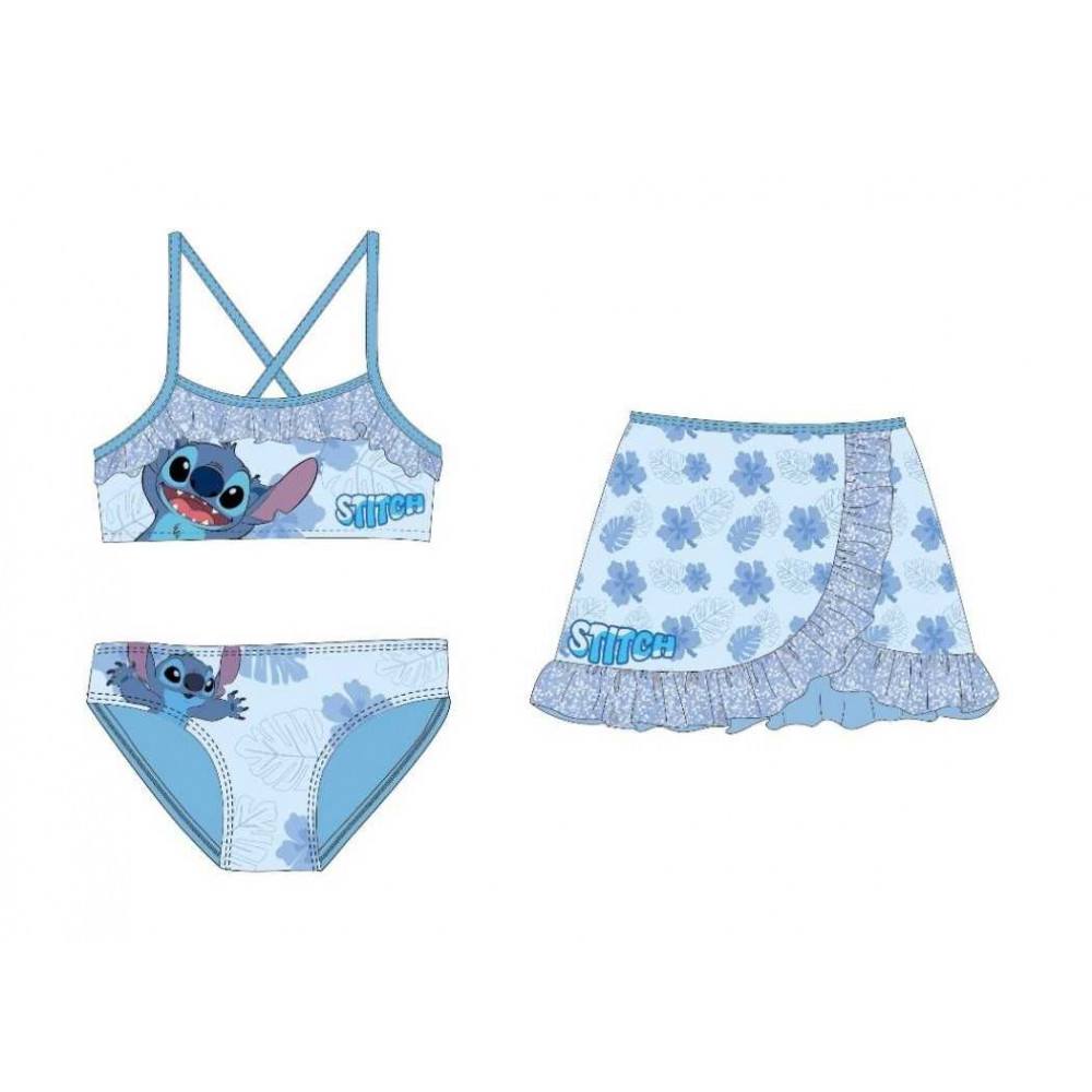 Plavky se sukýnkou Lilo & Stitch