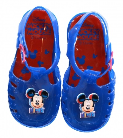 Gumové sandálky Mickey Mouse - světlé