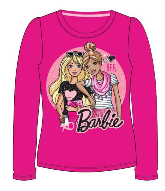 Růžové tričko Barbie