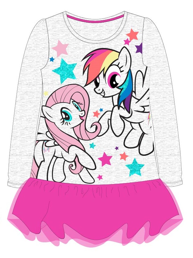 Šaty - šatová tunika My Little Pony - růžová sukýnka