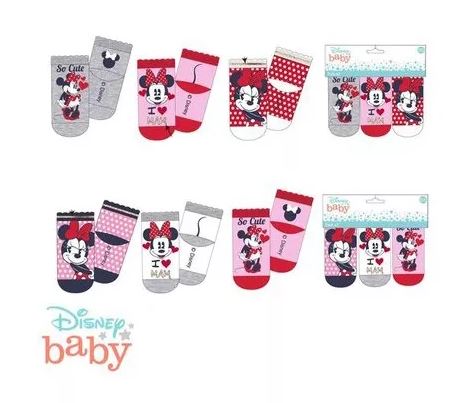Ponožky Minnie Baby - 3 páry