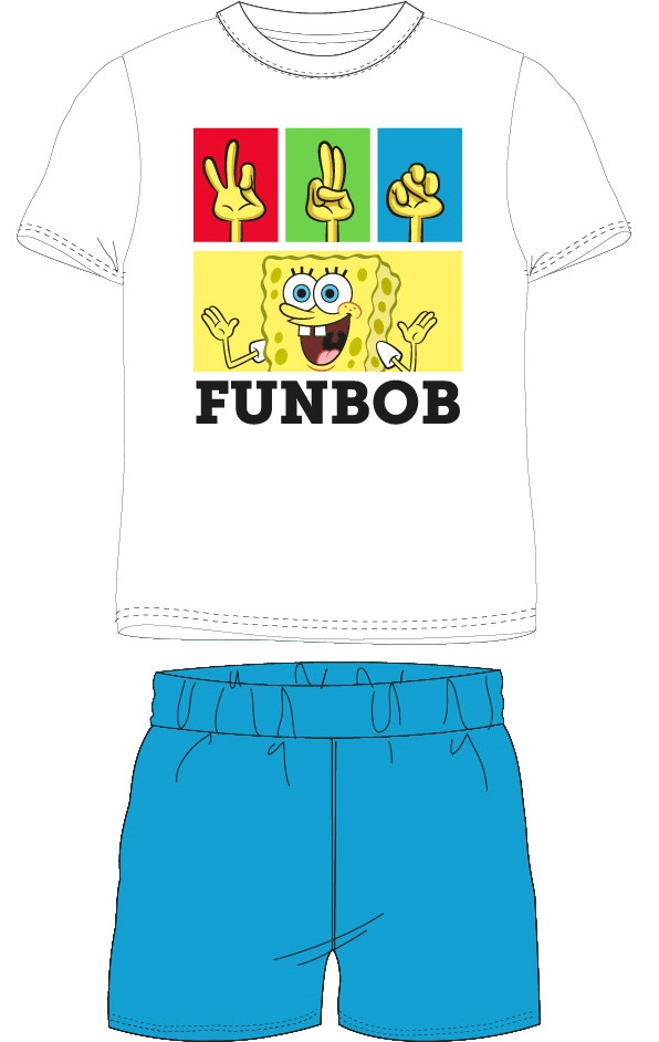 Pyžamo Spongebob - modré