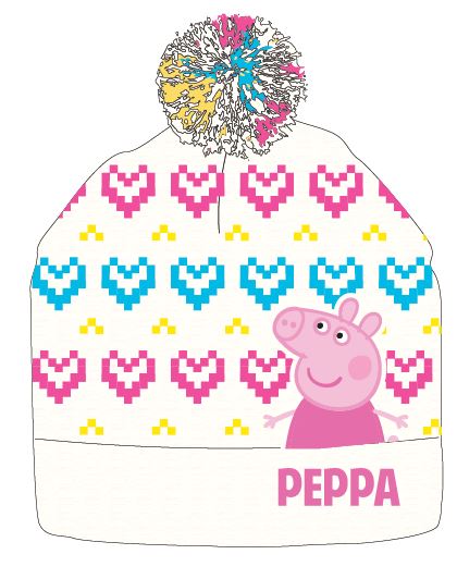 Zimní čepice Peppa Pig Heart