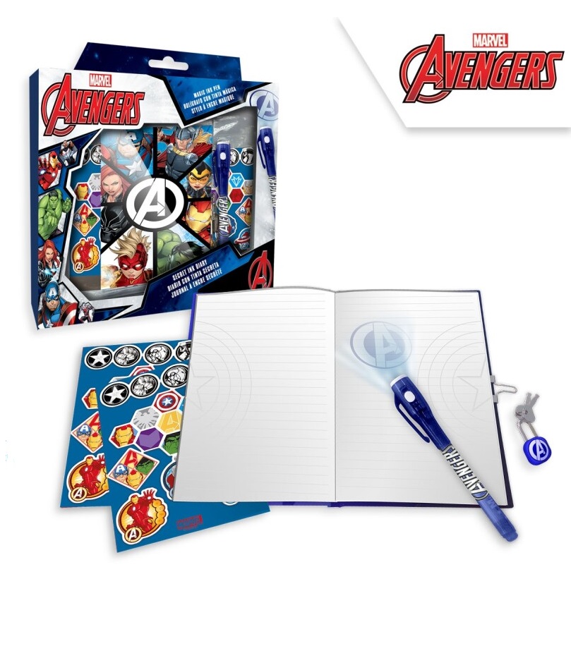 Tajný deník Avengers s magickým perem