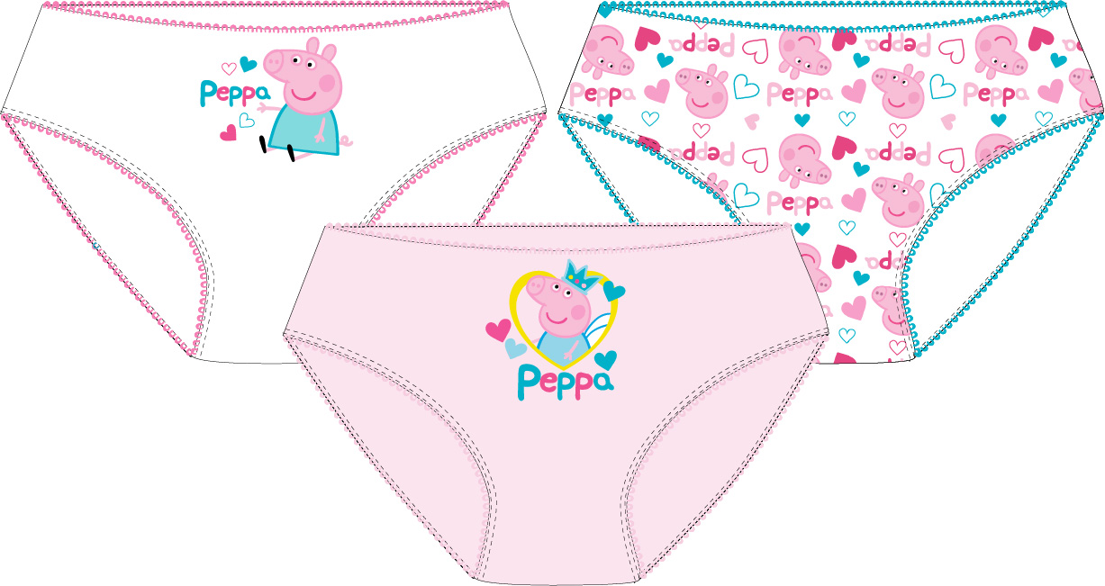 Kalhotky Peppa Pig - trojbalení