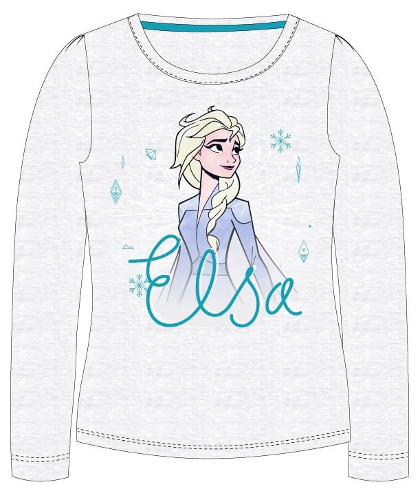 Šedé tričko Frozen - Elsa