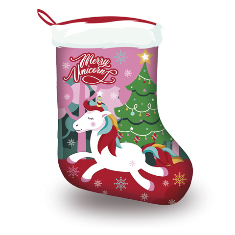 Vánoční ponožka Unicorn - Jednorožec