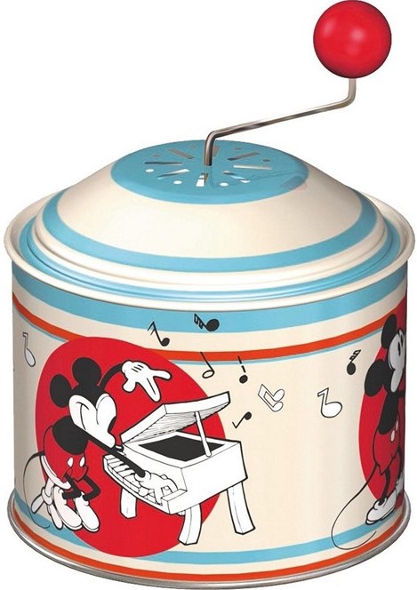 Hrající skříňka - mlýnek -  Mickey Mouse