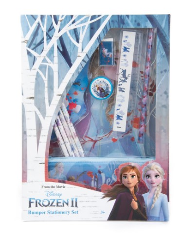 Psací set s penálem Frozen II