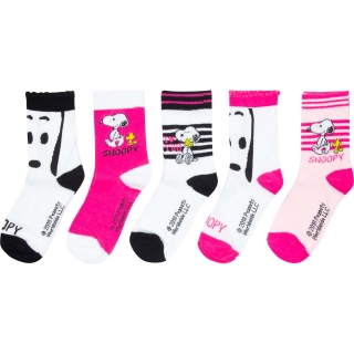 Ponožky Snoopy - 5 párů