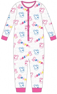 Dívčí pyžamo - bavlněný overal Peppa Pig