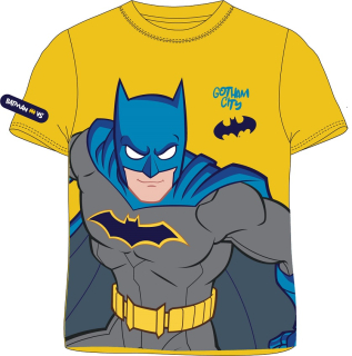 Tričko Batman Gotham City - žluté - BALENÍ 6 KS