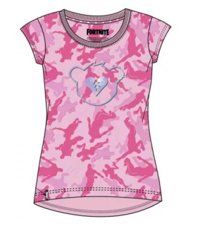 Dívčí tričko Fortnite Pink