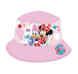 Letní klobouček Minnie & Daisy Selfie - světle růžový