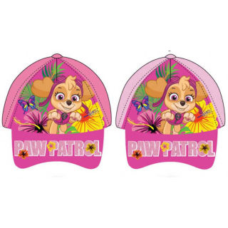 Dívčí kšiltovka Tlapková Patrola Tropical - světle růžová