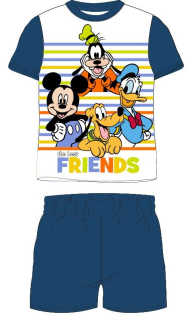 Krátké pyžamo Mickey Mouse & Friends - tmavě modré