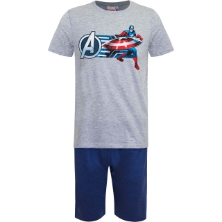 Pánské pyžamo Avengers - šedé