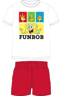 Pyžamo Spongebob - červené
