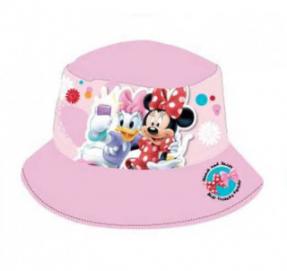 Letní klobouček Minnie & Daisy - světle růžový