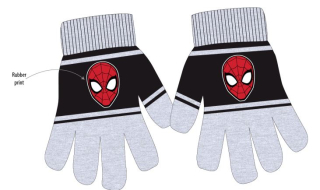 Prstové úpletové rukavice Spiderman