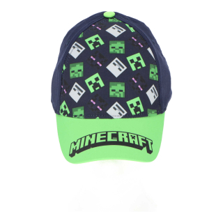 Kšiltovka Minecraft Green