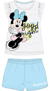 Pyžamo Minnie Good Night - šedo-tyrkysové