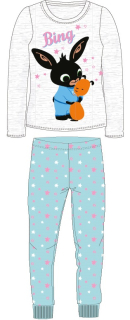 Dívčí pyžamo Zajíček Bing - šedo-tyrkysové - BALENÍ 5 KS